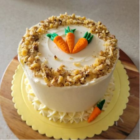 Moist carrot cake delivered to your loved ones in Trinidad and Tobago