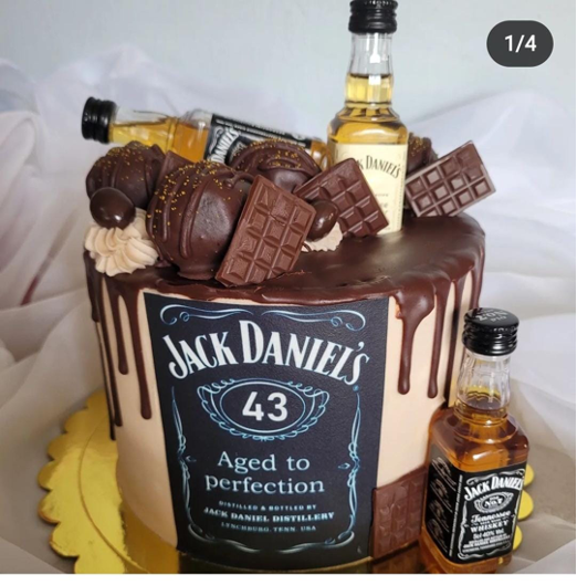 Jack Daniels Chocolate Explosion Cake